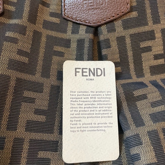 Vintage Fendi Zucca FF logo tote handbag - Picture 13 of 15